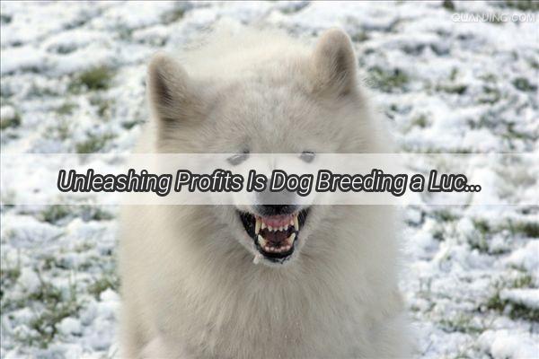 Unleashing Profits Is Dog Breeding a Lucrative Passion or Just a Furry Investment